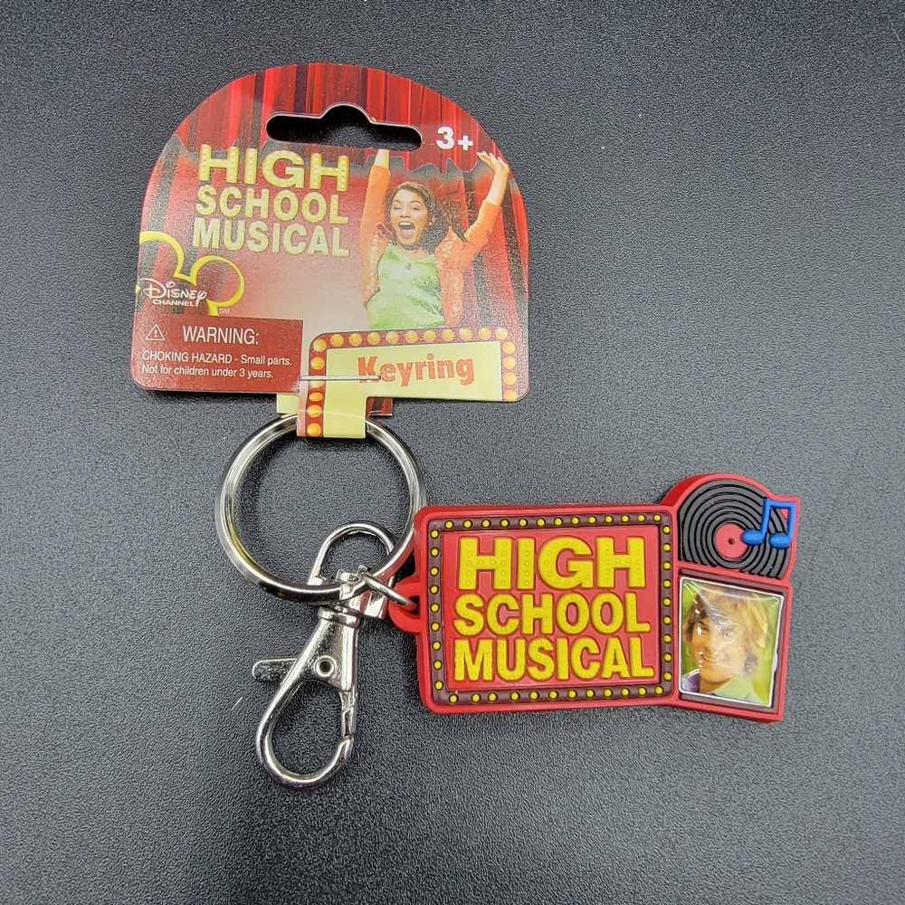 Disney's High School Musical Keyring of Zac Efron Keychain New